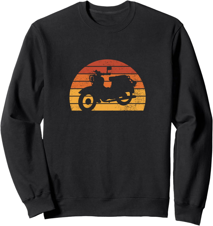 Schwalbe Retro Zweitakt DDR Osten Suhl Motorrad KR51 Sweatshirt
