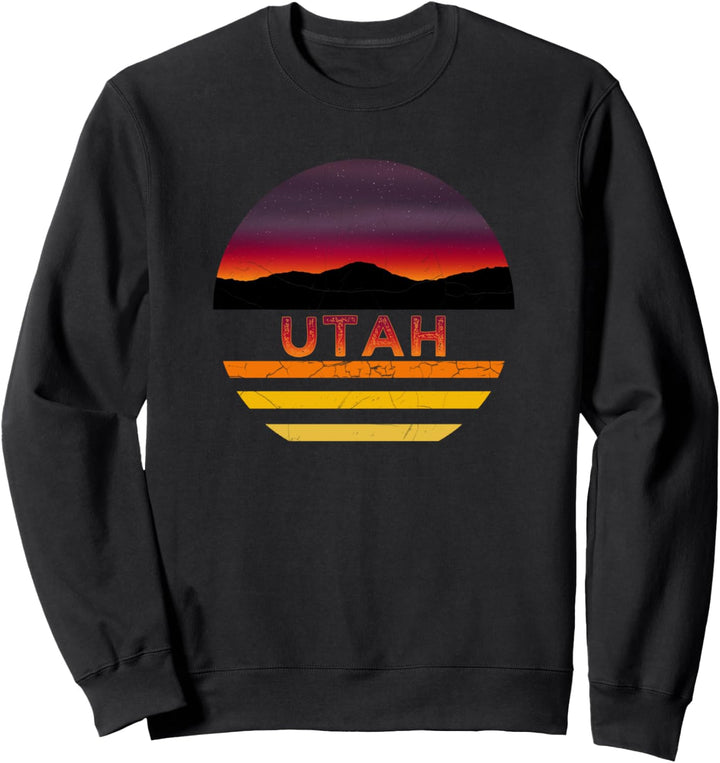Retro Vintage Utah Vacation Souvenir Sweatshirt