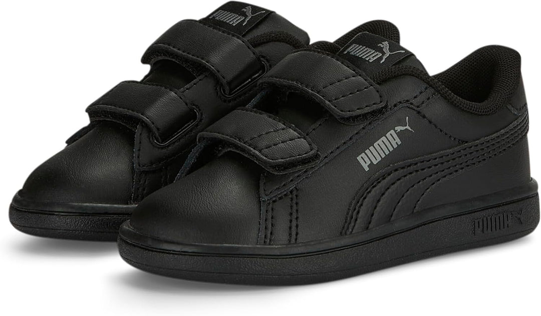 Puma Unisex Baby Puma Smash 3.0 L V InfSneaker 24 EU Black Shadow Gray, 24 EU 3 0 V Black Shadow Gra