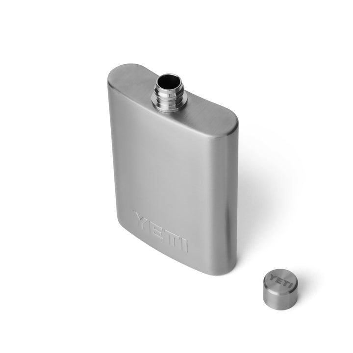 YETI Rambler Flachmann, Stainless Steel, 7 oz (207 ml), Stainless Steel