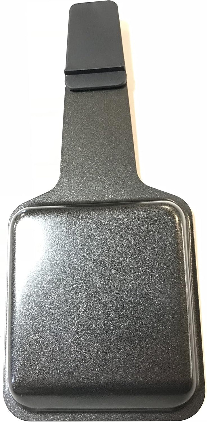 Spring KP3267000302 Raclette-Pfännchen, 18/8 Edelstahl, Schwarz Pfännchen One Size, Pfännchen One Si
