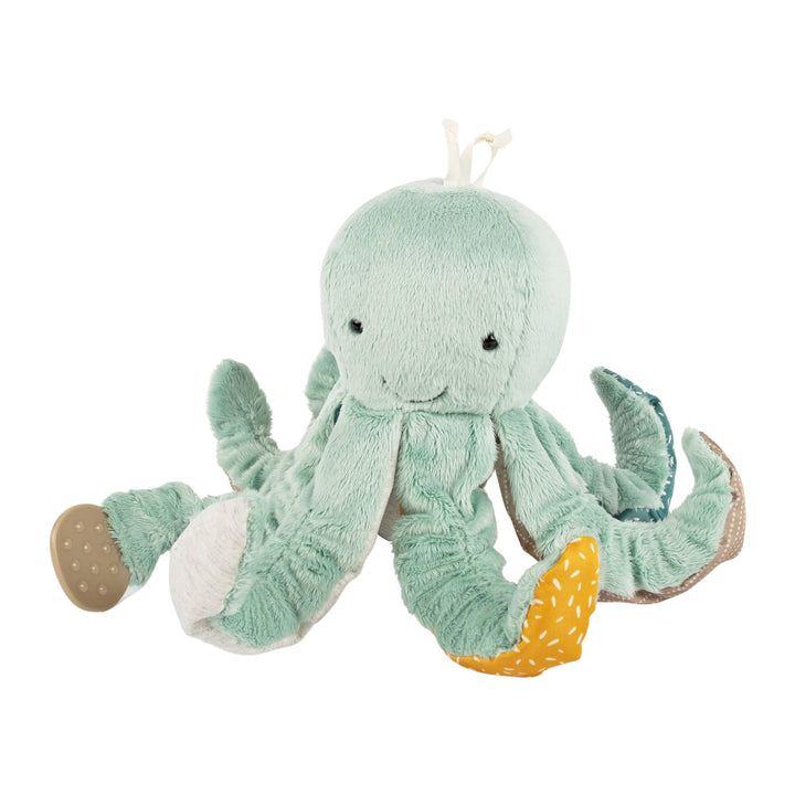 sigikid 43172 Babyaktivspielzeug Stofftier Krake, mintgrün, Mintgrün