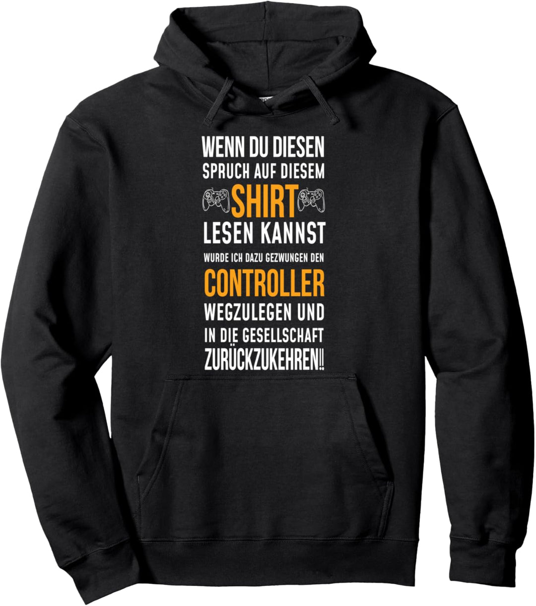 Gamen Headset Spieler Daddeln Online Zockerin Evolution Pullover Hoodie