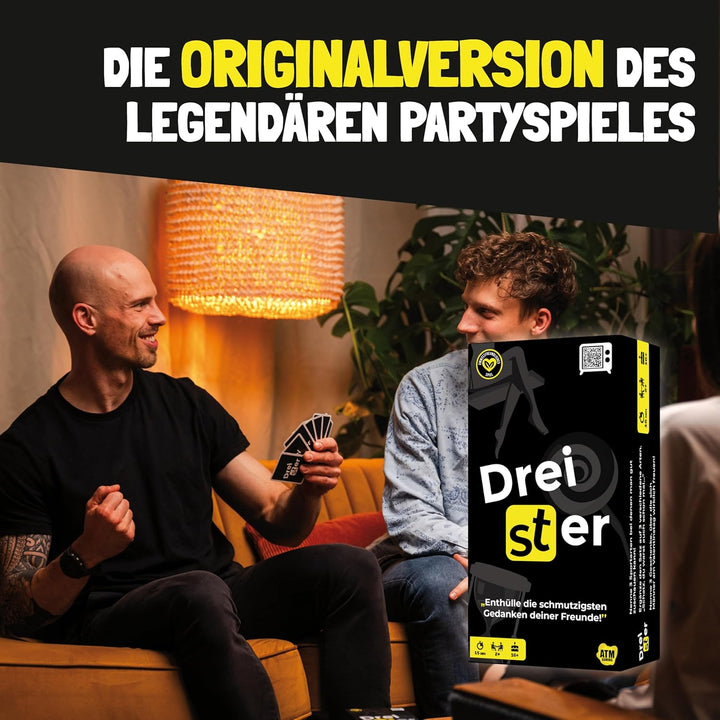 Dreister Spiel - Das Partyspiel - 480 Spielkarten für witzigen Spieleabend mit Freunden - Kartenspie