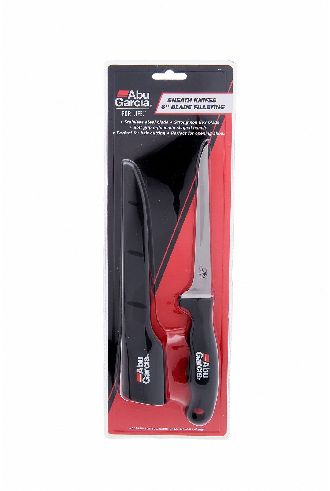 Abu Garcia Sheath Knive 6" Filetiermesser