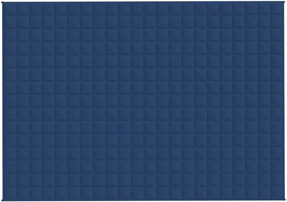 Revera Gewichtsdecke Blau 155 x 220 cm 11 kg Stoff