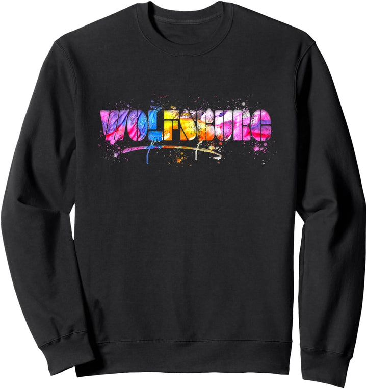 Wolfsburg Schriftzug Souvenir - Aquarell Wolfsburg Sweatshirt