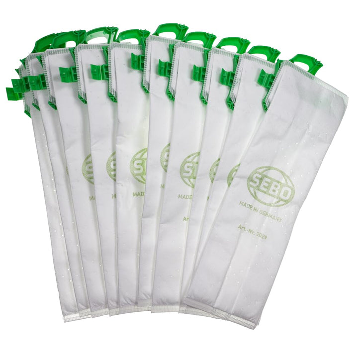7029-10PACK 10x 3 Layer Dust Bags for Sebo Dart & Felix Models by SEBO
