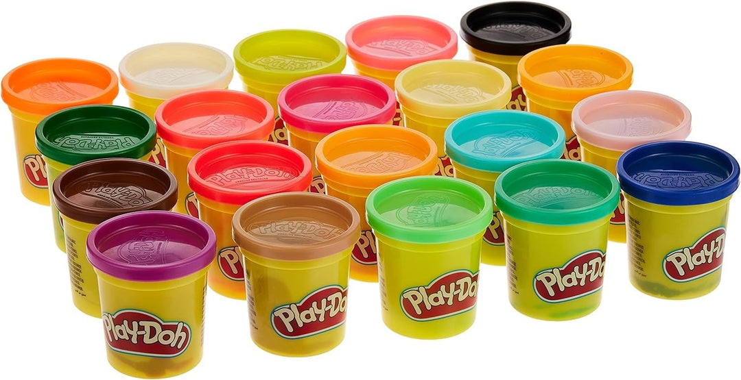 Play-Doh Super Farbenset (20er Pack), Knete für fantasievolles und kreatives Spielen Pack 20 Botes,