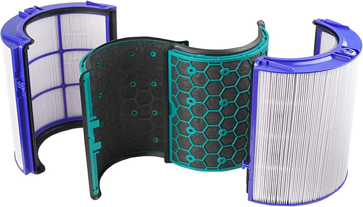 Bamboost Ersatzteile HEPA Filter Kompatibel mit Dyson HP04 TP04 DP04 TP05 HP05 Pure Cool Luftreinige