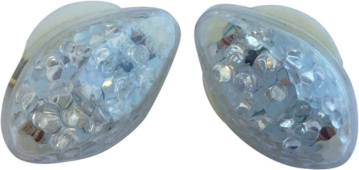 Alchemy Parts Verkleidung Einbau für E-Geprüft LED Bernstein Blinker für Motorrad