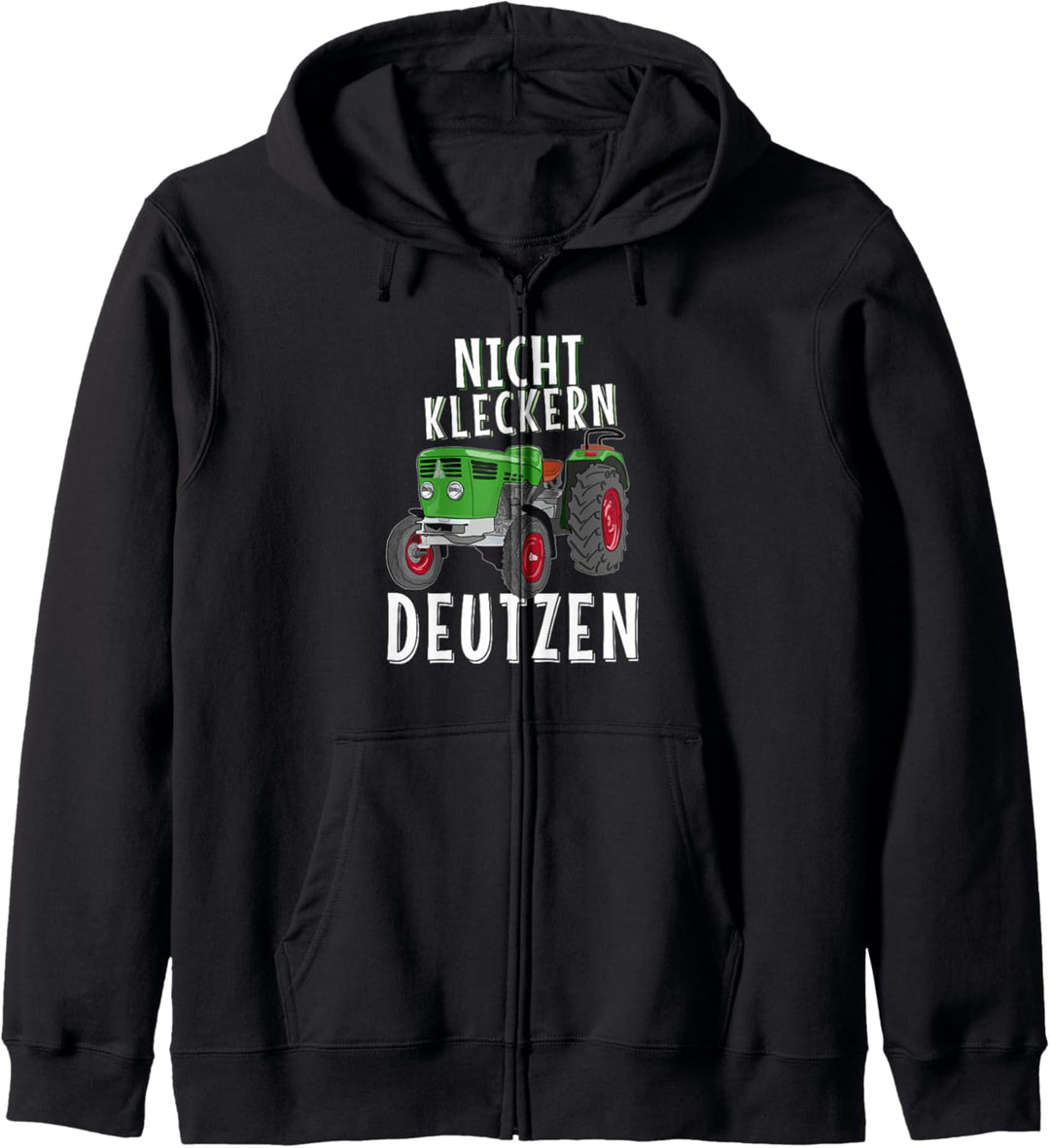 NICHT KLECKERN | 06 07 | Ackern | Ernte | Landluft | Agrar Kapuzenjacke