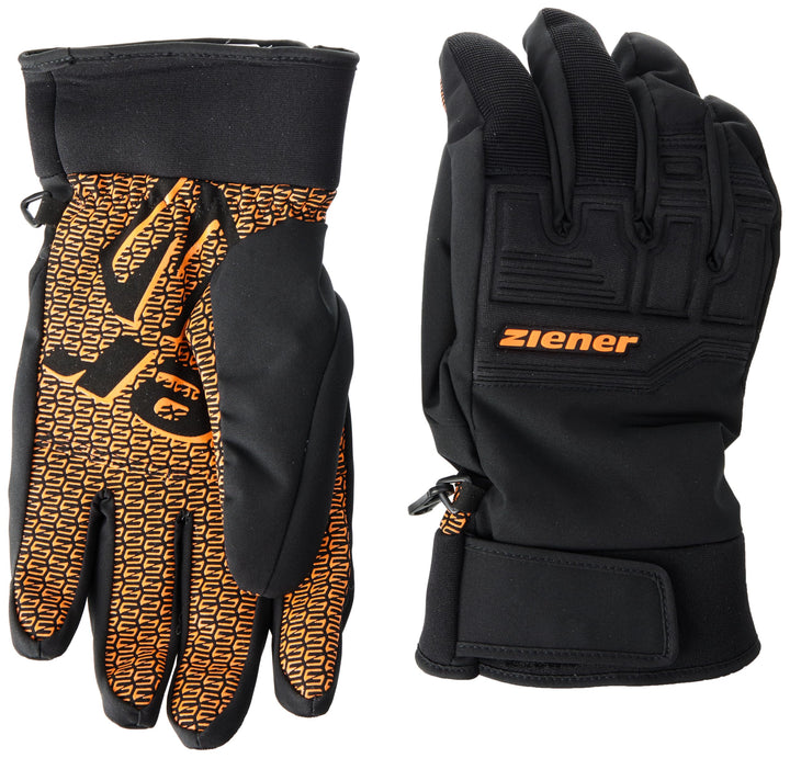 Ziener Garim As Ski-Handschuhe/Wintersport, Wasserdicht, Atmungsaktiv 8.5 orange spice, 8.5 orange s