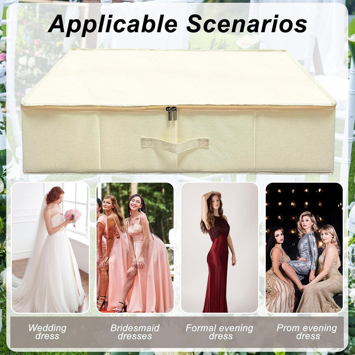 Hochzeitskleid Aufbewahrungsbox Hochzeitskleid Konservierungsbox Staubdichtes Hochzeit Keedsake Box