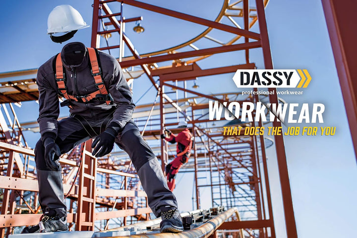 DASSY® Helix Bundhose mit Stretch DASSY D-FLEX PESCO 41 ANTHRAZITGRAU/SCHWARZ 56 PLUS