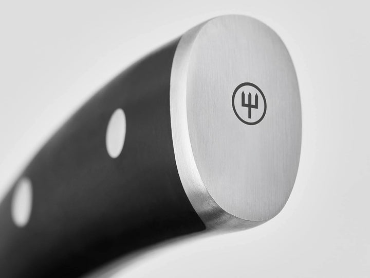 WÜSTHOF Classic Ikon Messersatz mit 2 Artikeln Kochmesser und Messerschärfer Single, Kochmesser und