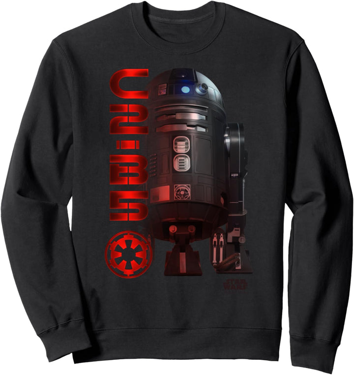 Star Wars Rouge One C2-B5 Faded Name Portrait Sweatshirt