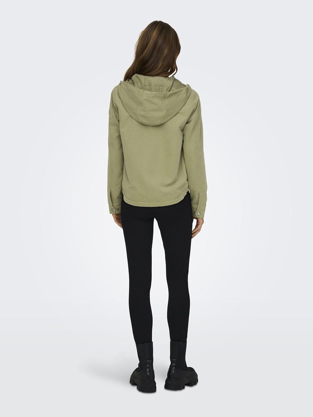 ONLY Damen Onlskylar Hood Spring Jacket Cc OTW Jacke, XL Aloe