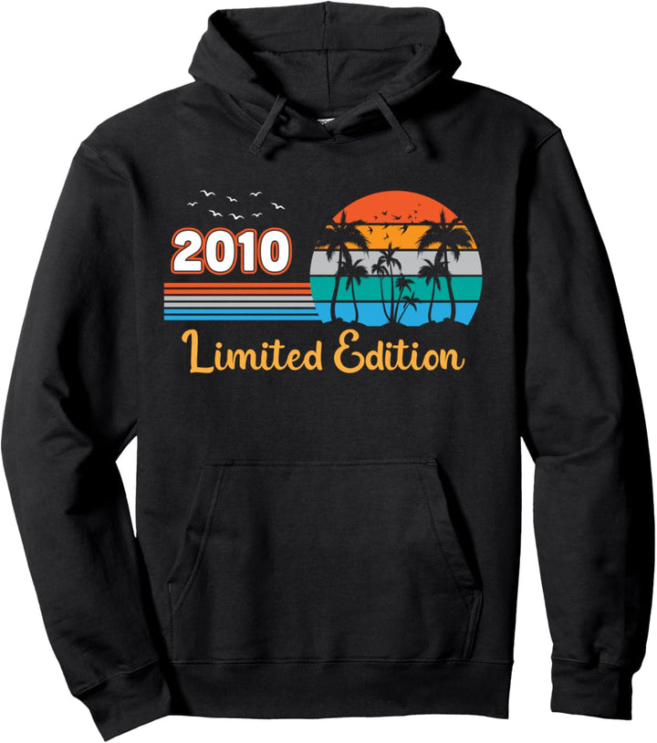 14. Geburtstag Junge Mädchen 14 Jahre 2010 Lustig Geschenk Pullover Hoodie