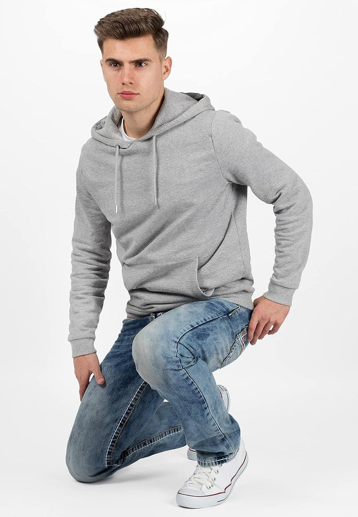 Cipo &amp; Baxx Herren Jeans – Stilvolle Regular-Fit Denim mit Kontrastnähten | 5-Pocket-Design &amp; Stone-