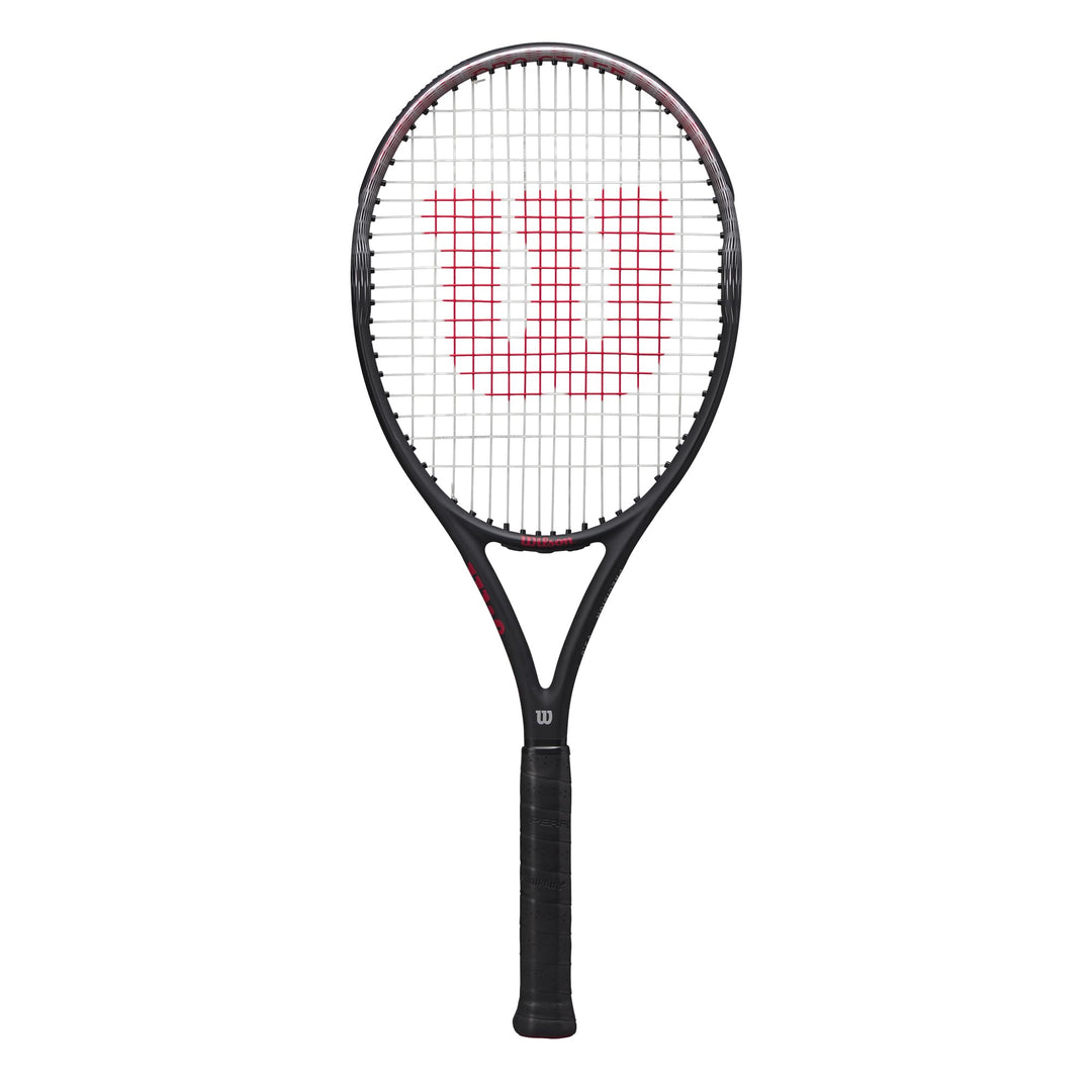 Wilson Pro Staff Precision 100 Tennis 4-3/8" (3) Schwarz / Rot / Weiss, 4-3/8" (3) Schwarz / Rot / W