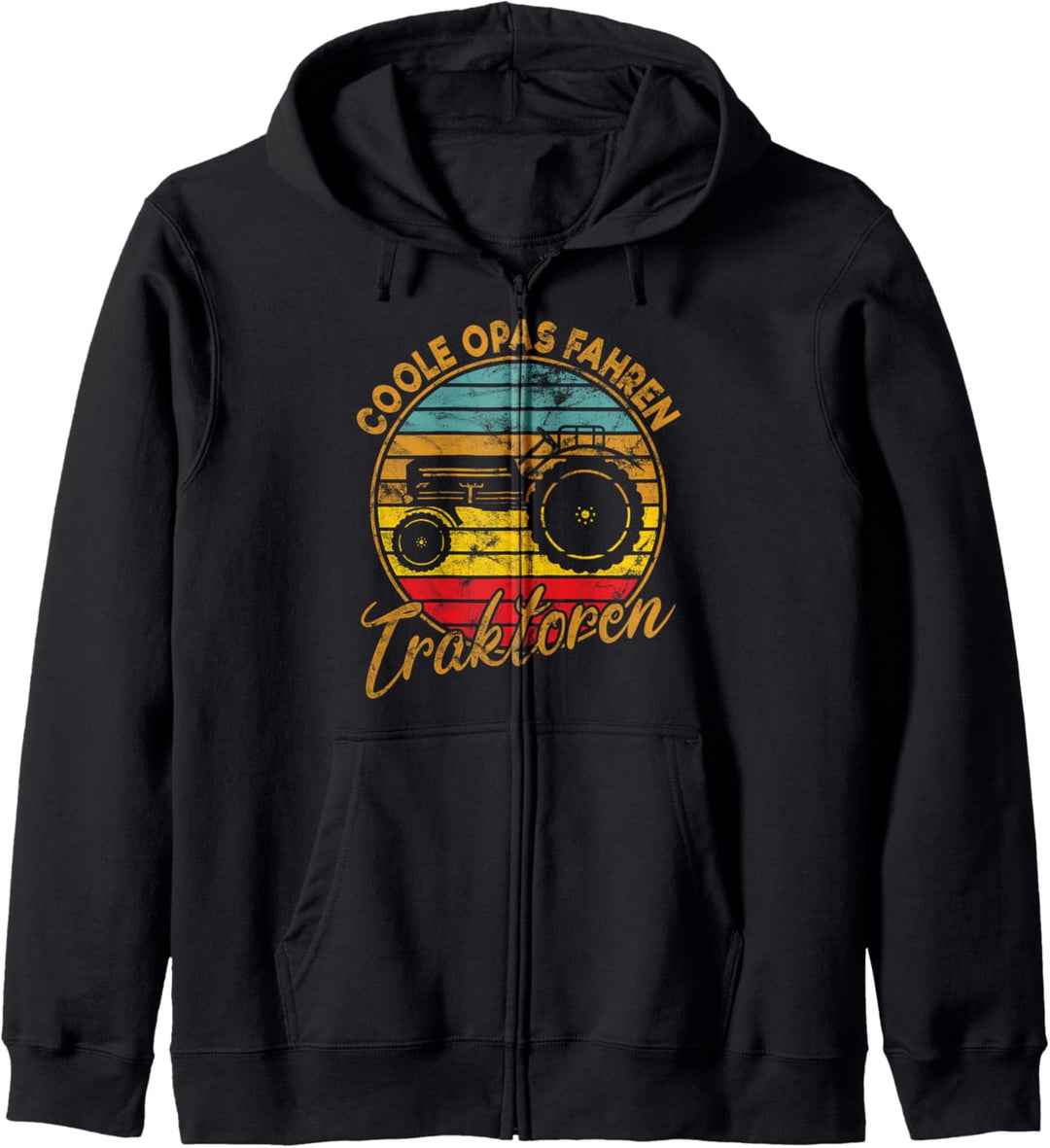 Oldtimer Traktor - Coole Opas fahren Traktoren und Trecker Kapuzenjacke