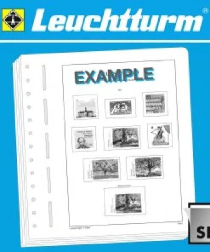 Leuchtturm 334618 sf-hojas preimpresas Bundesrepublik Deutschland 1995 – 1999