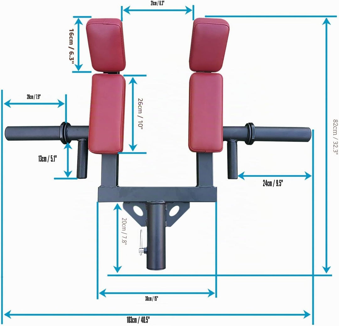 KORIKAHM Viking Press Landmine Griff für 5,1 cm olympische Langhantel, T-Bar Row Attachment Core Str