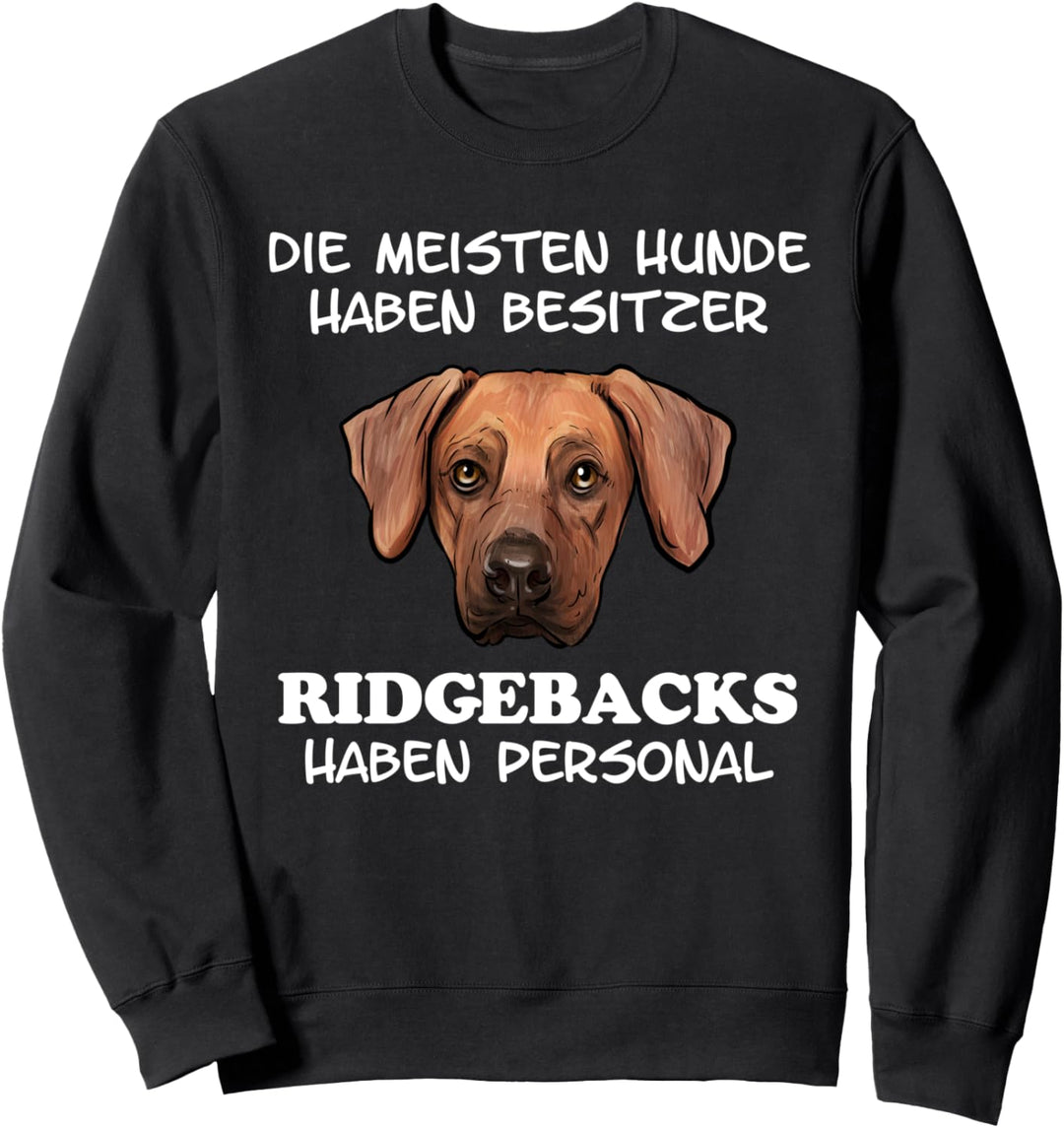 Rhodesian Ridgeback Hund Damen Herren Personal Sweatshirt