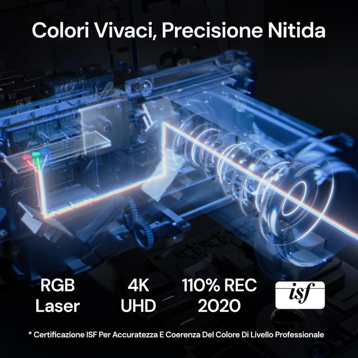 Valerion StreamMaster Plus2 4K Beamer, 4ms Low Latency für Gaming, Dolby Vision, IMAX Enhanced,kompa