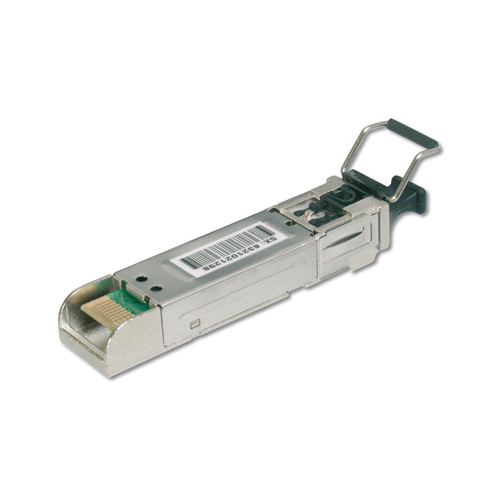 DIGITUS Gigabit SFP Modul, Industial Version, Mini GBIC, Multimode, LC Duplex, 850 nm, 550 Meter, 1.