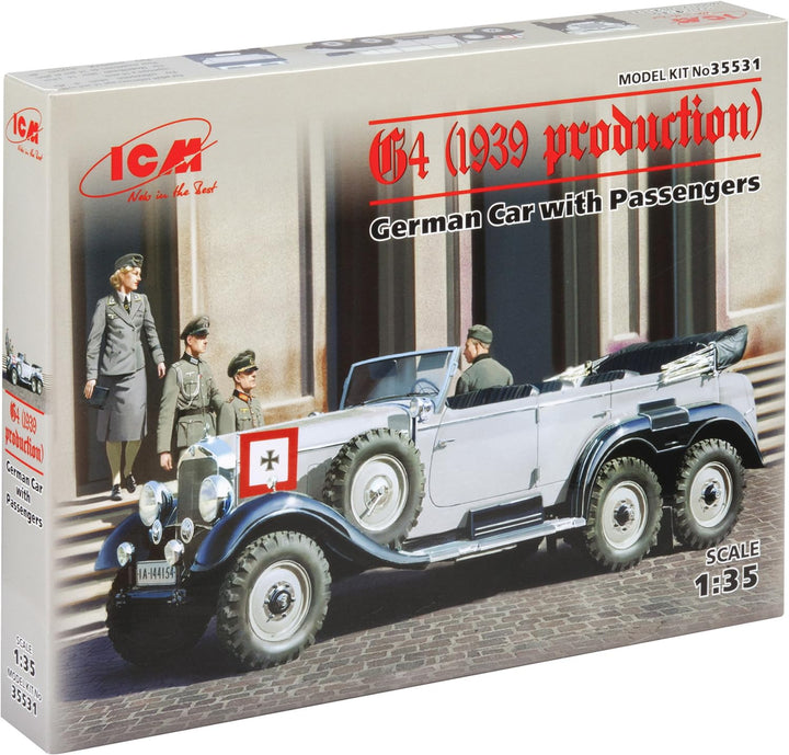 ICM ICM35531 35531 Modellbau, Hobby, Zusammenbau, detailliert, Mittel, Schwarz