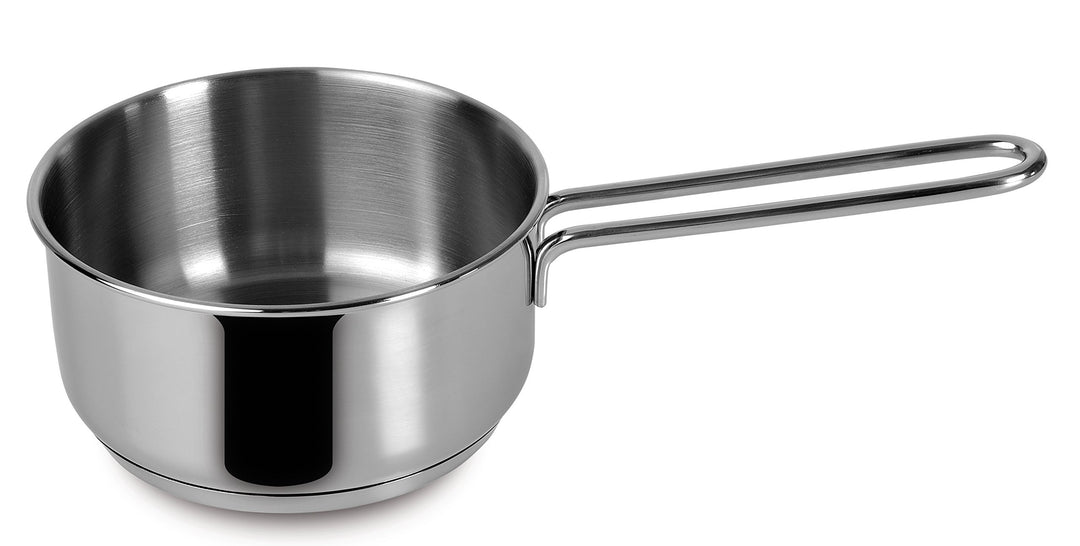 Lagostina Jeder tiefe Topf Ø 14 cm aus Edelstahl 18/10 mit Lagoseal Plus-Boden, satinierter Aussense