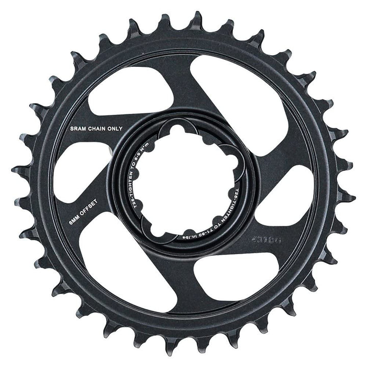 Sram X-Sync2 SL Eagle Kettenblatt (36 Zähne | 12-Fach | grau | Alu | Offset 6mm | DM), grau
