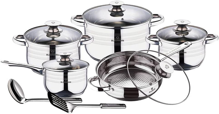 Blaumann Töpfe und Pfannen 10 tlg. Set Jumbo Gourmet Line