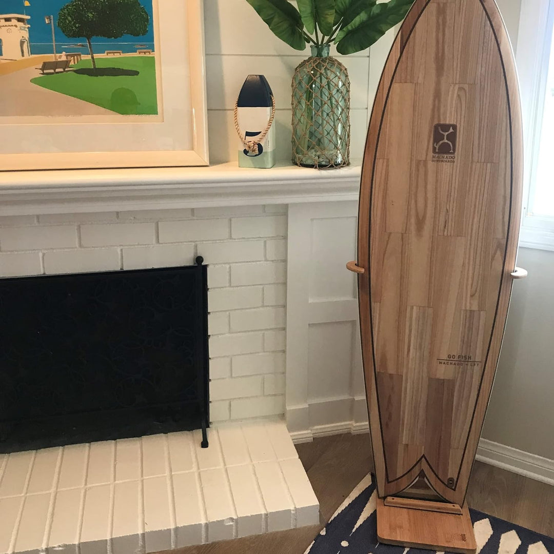 COR Surf Bambus-Surfbrettständer | Premium-Ständer zum Präsentieren Ihres Bretts