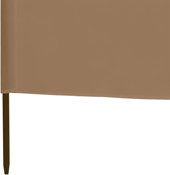 Windschutzgewebe,Windschutz Sichtschutz Balkon,Sichtschutzzaun Taupe,400 x 160 cm 400 x 160 cm Taupe