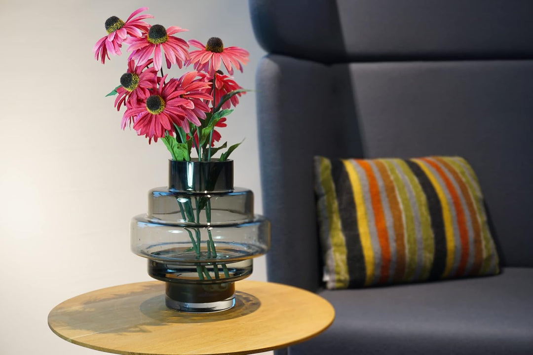Philippi - City Vase - RetroStyle kombiniert mit aktuellem Design - Ideal für Bunte Blumensträusse -
