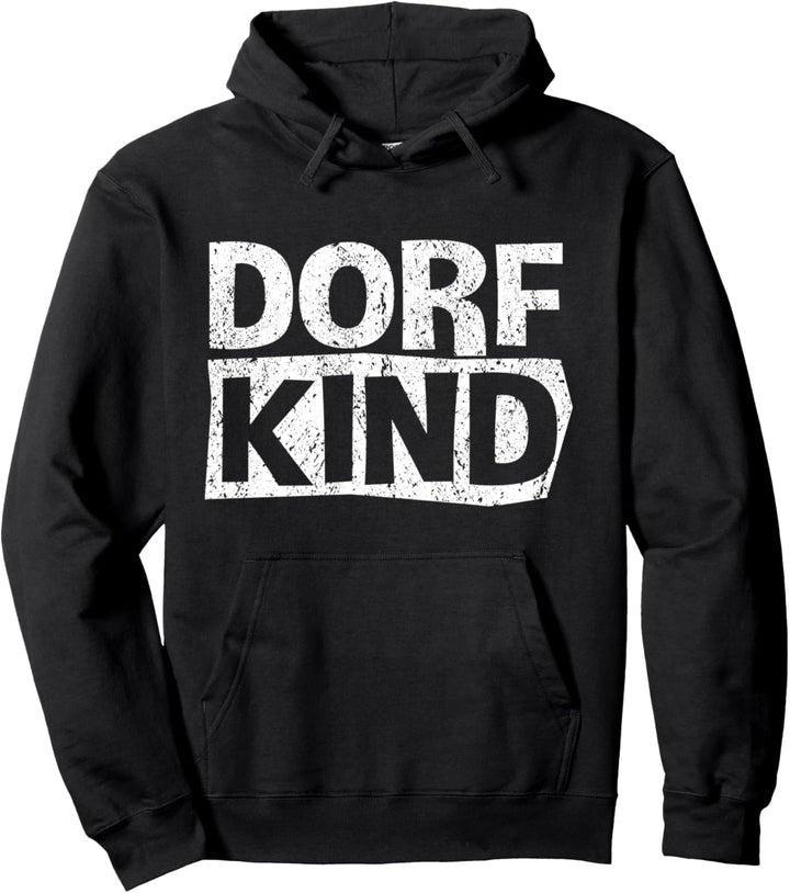 DORFKIND - Block Design: Dorfleben Pullover Hoodie