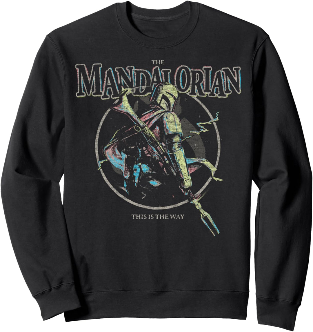Star Wars Mandalorian Pastel Pop Mando Sweatshirt