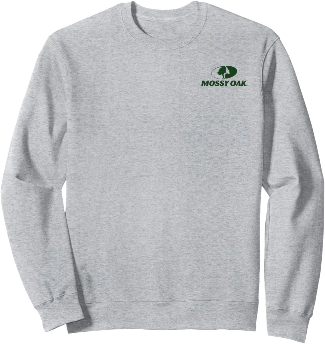 Mossy Oak Pocket Dark Green Logo Sweatshirt