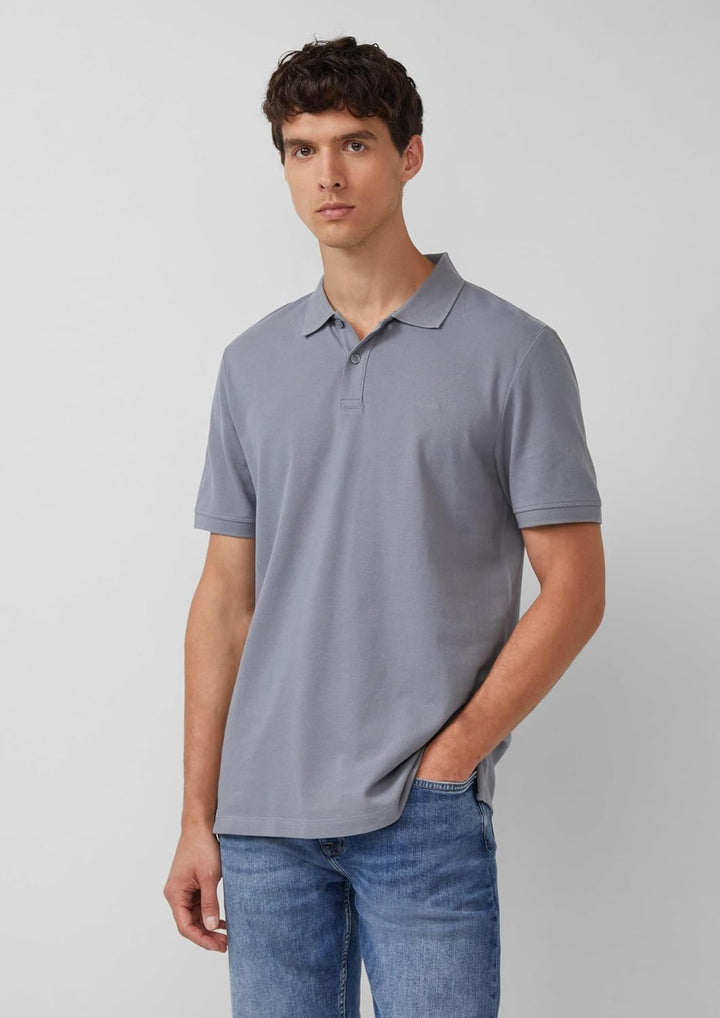 s.Oliver Herren Polohemd Single Polohemd 4XL Grosse Grössen Grau, Single Polohemd 4XL Grosse Grössen