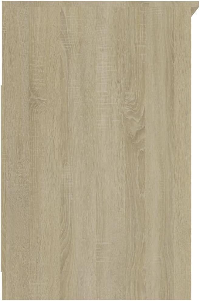 Spanplatte Sideboard mit 3 Schubladen und 1 oberen Ablagefach Seitenschrank Vitrinenschrank Ankleide