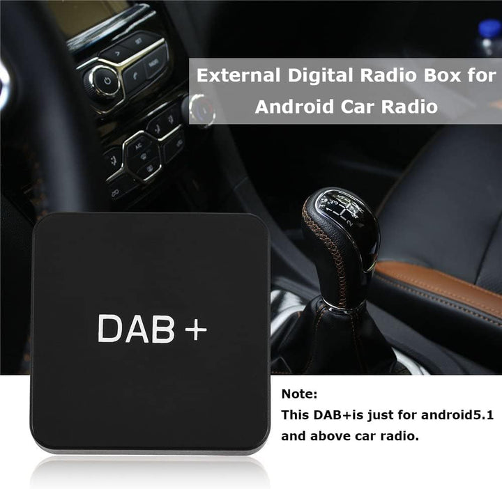 DAB Adapter Kit, Auto Empfänger Mit USB MCX Anschluss, Plug n Play DAB+ Autoradio Digitaler Radio An