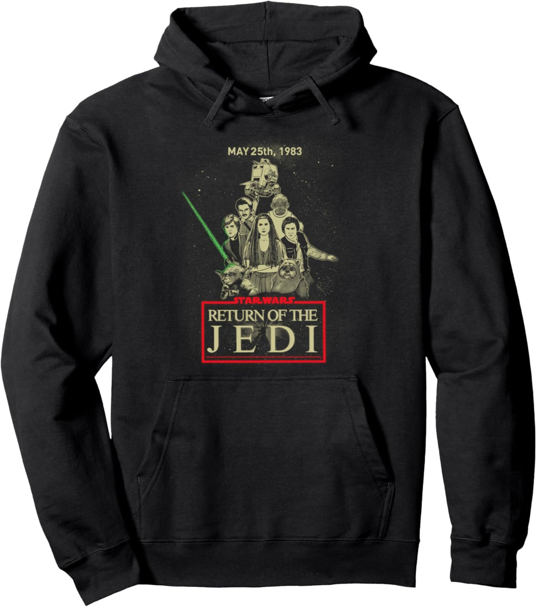 Star Wars Return of the Jedi 40th Anniversary May 25th 1983 Pullover Hoodie
