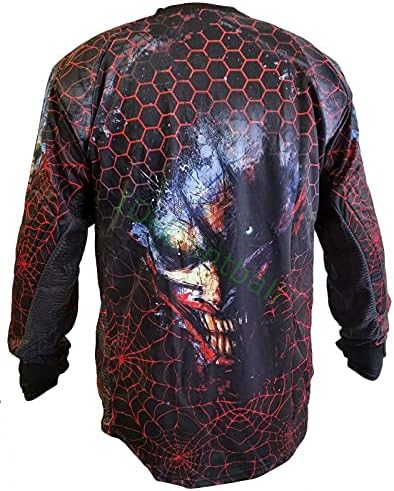IDP Custom Jersey Fear Smile Rot Schwarz XXL Mehrfarbig, XXL Mehrfarbig
