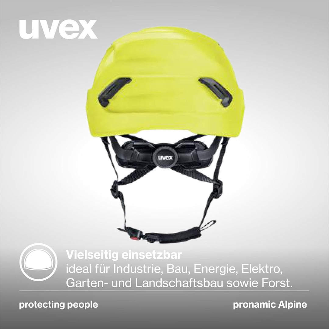 uvex pronamic Alpine Schutzhelm mit MIPS-Sicherheitssystem - Schutz und Dynamik - Damen/Herren Gelb,