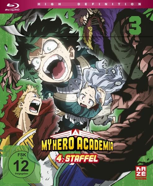 My Hero Academia - Staffel 4 - Vol.3 - [Blu-ray], Blu-ray