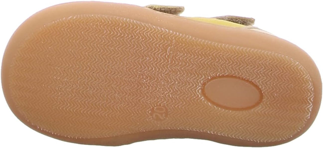 Däumling Jungen Unisex Kinder Sven Sneaker, Tomaia Giallo, 22 EU Schmal