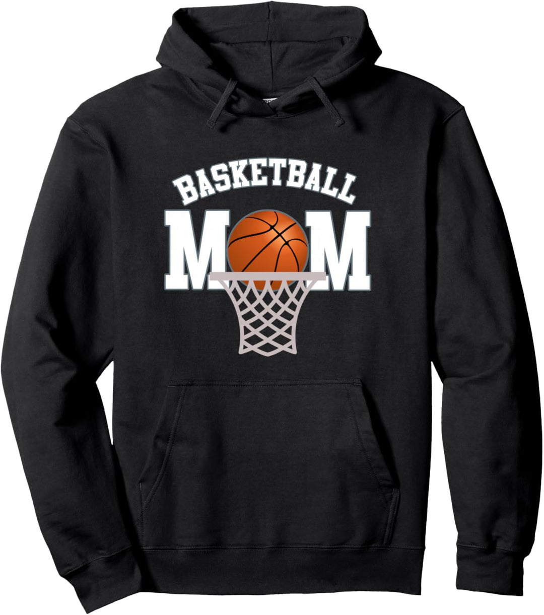 Basketball-Mama Pullover Hoodie